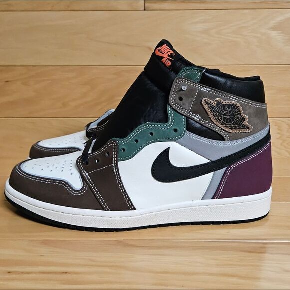 Air Jordan 1 High OG Hand Crafted Size Mens Shoe Sneaker DH3097-001 - Picture 6 of 12